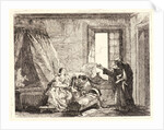 Joseph Relays to Mary God's Command to Flee, 1750-1753 by Giovanni Domenico Tiepolo
