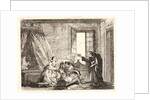 Joseph Relays to Mary God's Command to Flee, 1750-1753 by Giovanni Domenico Tiepolo