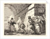 The Holy Family Passes under a City Arch, 1750-1753 by Giovanni Domenico Tiepolo