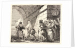 The Holy Family Passes under a City Arch, 1750-1753 by Giovanni Domenico Tiepolo