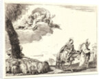 The Flight with the Holy Family at the Right, 1750-1753 by Giovanni Domenico Tiepolo