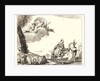 The Flight with the Holy Family at the Right, 1750-1753 by Giovanni Domenico Tiepolo