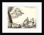 The Flight with the Holy Family at the Right, 1750-1753 by Giovanni Domenico Tiepolo