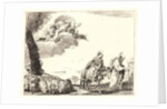 The Flight with the Holy Family at the Right, 1750-1753 by Giovanni Domenico Tiepolo