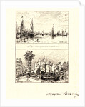 To Antwerp, the Haque at Amsterdam (À Anvers, le Haag à Amsterdam), 19th century by Maxime Lalanne