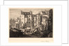 Demolition for the Building of the Rue des Ecoles (Démolitions pour le percement de la rue des Écoles), 19th century by Maxime Lalanne