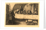 The Refectory (La Refectoire) by Alphonse Legros