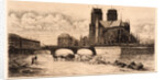 Apse of Notre Dame, 1881 by Edmond Gosselin