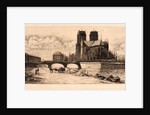 Apse of Notre Dame, 1881 by Edmond Gosselin