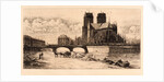 Apse of Notre Dame, 1881 by Edmond Gosselin