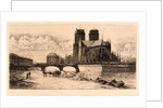 Apse of Notre Dame, 1881 by Edmond Gosselin
