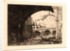 L'Arch du Pont, Notre Dame, 1881 by Edmond Gosselin