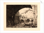 L'Arch du Pont, Notre Dame, 1881 by Edmond Gosselin