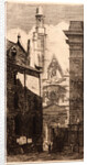 St. Etienne du Mont, 1881 by Edmond Gosselin
