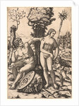 Mars, Venus, and Amor, 1508 by Marcantonio Raimondi