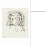 Portrait of Claude Renoir. Soft ground etching. by Pierre-Auguste Renoir