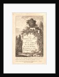 Title page, 1763-1764 by Hubert Robert