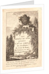 Title page, 1763-1764 by Hubert Robert