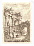 The Statue before Ruins, 1763-1764 by Hubert Robert