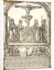 Christ on the Cross with the Virgin and St. Afra, St. John, and St. Ulrich, 16th century by Hans Rogel