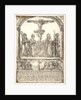 Christ on the Cross with the Virgin and St. Afra, St. John, and St. Ulrich, 16th century by Hans Rogel