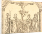 Christ on the Cross with the Virgin and St. Afra, St. John and St. Ulrich, by Hans Rogel