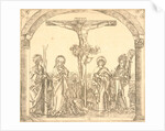 Christ on the Cross with the Virgin and St. Afra, St. John and St. Ulrich, by Hans Rogel