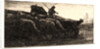 Herd of Cows at the Watering Place (Troupeau de vaches a l'abreuvoir), 1878 by Charles Émile Jacque