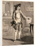 Postman Delivering a Letter, 1768 by Jean-Baptiste Tilliard