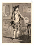 Postman Delivering a Letter, 1768 by Jean-Baptiste Tilliard