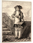 Shoe Black (by a wall), 1768 by Jean-Baptiste Tilliard