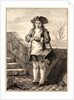 Shoe Black (by a wall), 1768 by Jean-Baptiste Tilliard