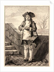 Shoe Black (by a wall), 1768 by Jean-Baptiste Tilliard