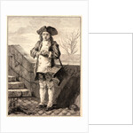 Shoe Black (by a wall), 1768 by Jean-Baptiste Tilliard