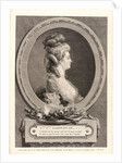 Portrait of Louise-Emilie, Baronne de --- (Mme de Mézières de Crest, Marquise de Saint-Aubin, baronne d'Andlau), 1779 by Augustin de Saint-Aubin
