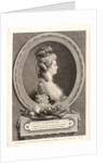 Portrait of Louise-Emilie, Baronne de --- (Mme de Mézières de Crest, Marquise de Saint-Aubin, baronne d'Andlau), 1779 by Augustin de Saint-Aubin