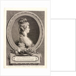 Portrait of Louise-Emilie, Baronne de --- (Mme de Mézières de Crest, Marquise de Saint-Aubin, baronne d'Andlau), 1779 by Augustin de Saint-Aubin
