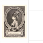 Portrait of Adrienne-Sophie, Marquise de --- (Montesson), 1779 by Augustin de Saint-Aubin