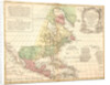 America Septentrionalis, 18th century by Tobias Conrad Lotter