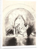 And I saw in the right hand of him that sat upon the throne a book written within and on the backside, sealed with seven seals, 1899 by Odilon Redon