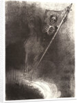 And his name that sat on him was Death, 1899 by Odilon Redon