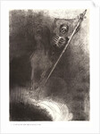 And his name that sat on him was Death, 1899 by Odilon Redon