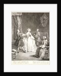 The Dancing Lesson, ca. 1741-1745 by Charles Joseph Flipart