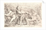 Combat of Tritons with Naiade, 17th century by Salvator Rosa