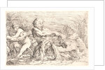Combat of Tritons with Naiade, 17th century by Salvator Rosa