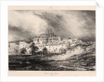 Château de Font-Gibaud, 1830 by Eugène Isabey