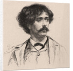 Portrait of the Spanish Composer and Violinist, Pablo de Sarasate y Navascués, 1885 by Paul-Adolphe Rajon