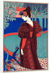 Woman with Peacocks (La Femme au Paon), ca. 1897 by Louis John Rhead