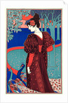 Woman with Peacocks (La Femme au Paon), ca. 1897 by Louis John Rhead