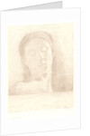 Closed Eyes (Yeux clos), 1890 by Odilon Redon